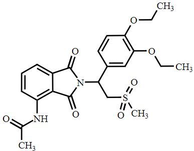 Apremilast Impurity 27 structure