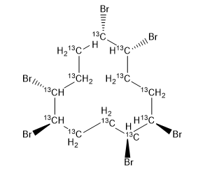CAS No.:870247-98-6,α-六溴环十二烷-13C12