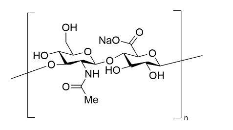 透明质酸钠 Sodium Hyaluronate CAS 9067-32-7 结构式 Chemical Structure