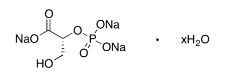 D-(+)-2-Phosphoglyceric Acid Sodium Hydrate CAS 70195-25-4 chemical structure