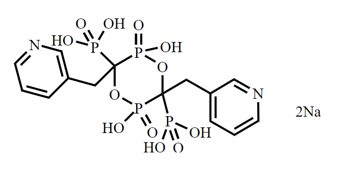 CAS No.:1486466-30-1(free acid),Risedronate EP Impurity A Disodium Salt