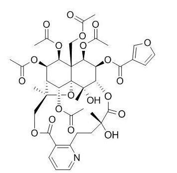 雷公藤春碱 Wilfortrine CAS 37239-48-8 结构式 Chemical Structure