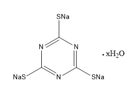 三聚硫氰酸三钠盐水合物 Trithiocyanuric acid trisodium salt CAS 17766-26-6 结构式 Chemical Structure