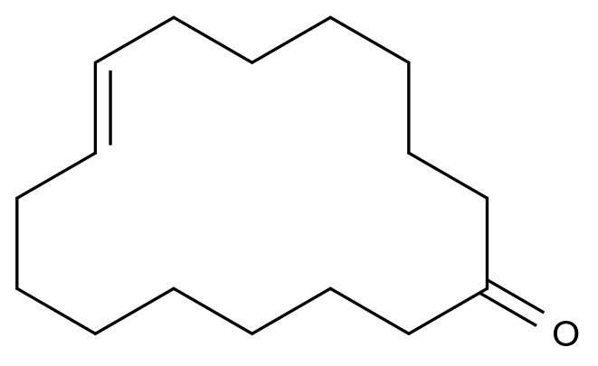 8-环十六烯-1-酮（异构体混合物） Cyclohexadeca-8-enone (Mixture of Isomers) CAS 3100-36-5 结构式 Chemical Structure