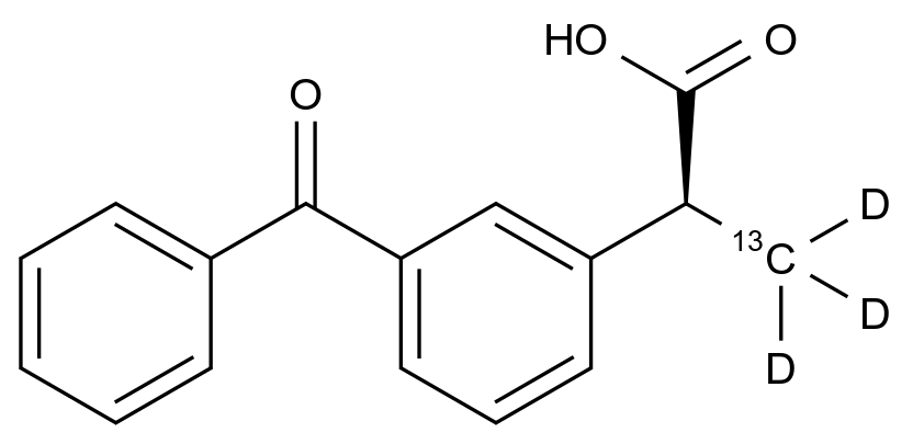 CAS No.:1189508-77-7,Ketoprofen-13C-d3