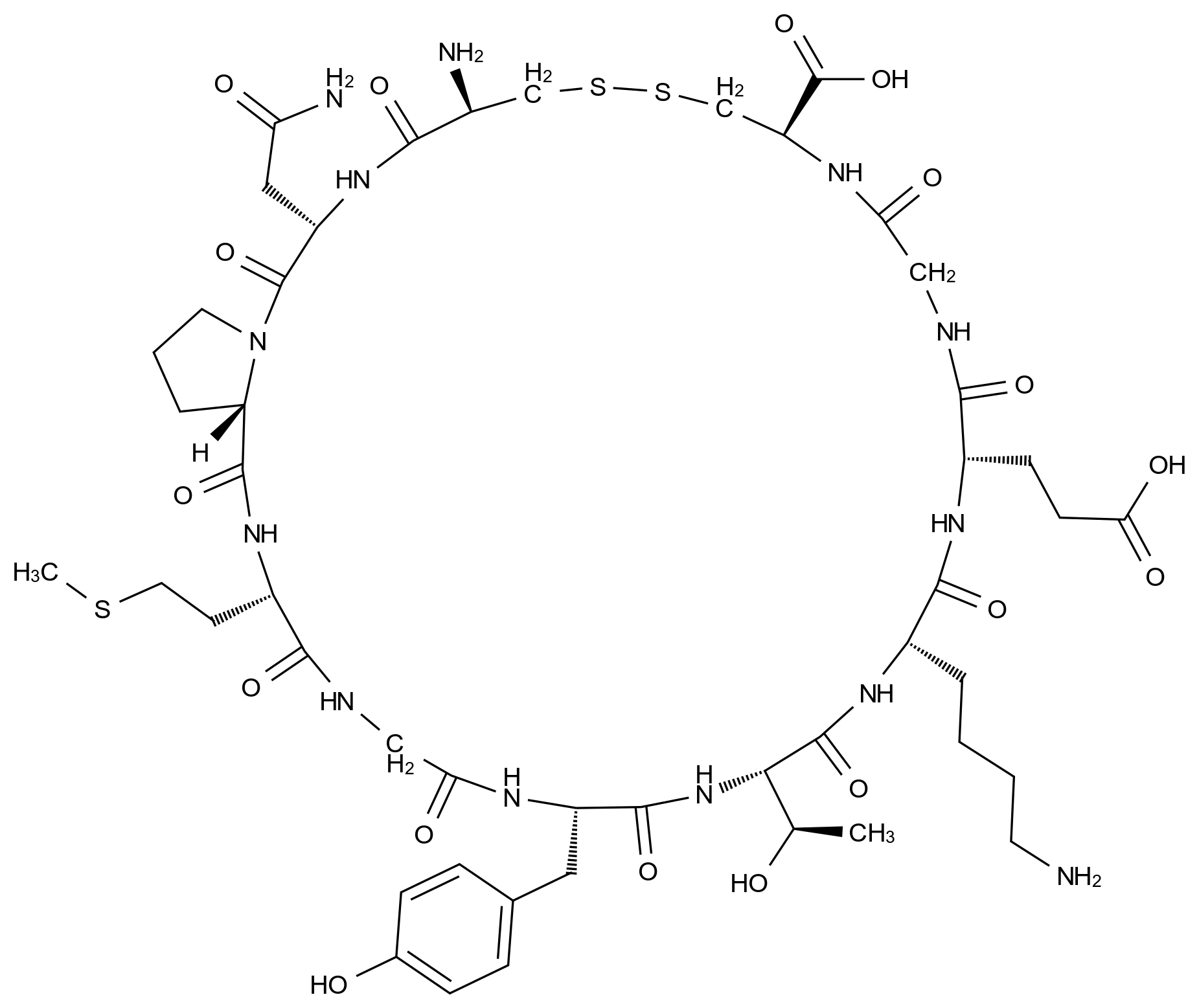 环毒素B Cyclotraxin B CAS 1203586-72-4 结构式 Chemical Structure