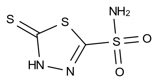 [124558-05-0]5-Thioxo-4,5-dihydro-1,3,4-thiadiazole-2-sulfonamide