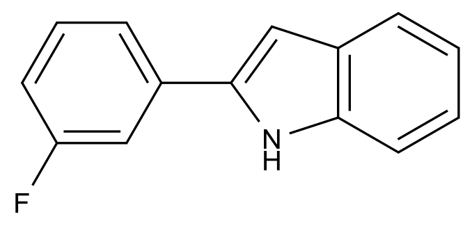 [124643-63-6]2-(3-Fluorophenyl)-1H-indole