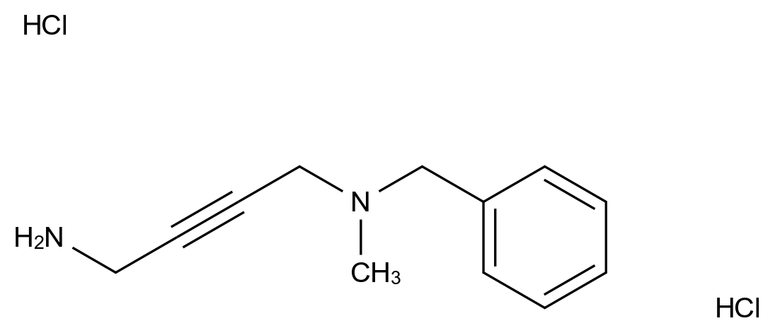 CAS No.:1396761-90-2,N1-Benzyl-N1-methylbut-2-yne-1,4-diamine dihydrochloride