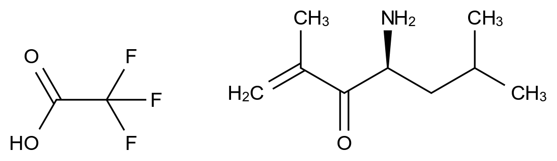 CAS No.:1619233-32-7,(4S)-4-Amino-2,6-dimethyl-1-hepten-3-one 2,2,2-Trifluoroacetate