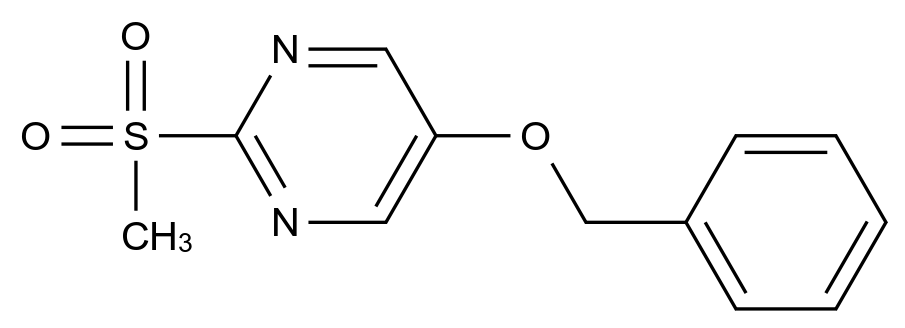 CAS No.:16290-89-4,5-(Benzyloxy)-2-methanesulfonylpyrimidine