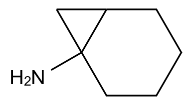  Bicyclo[4.1.0]heptan-1-amine CAS 1824229-10-8 结构式 Chemical Structure