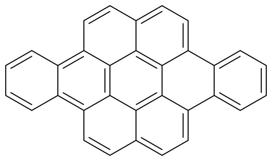  Dibenzo[a,j]coronene CAS 190-72-7 结构式 Chemical Structure