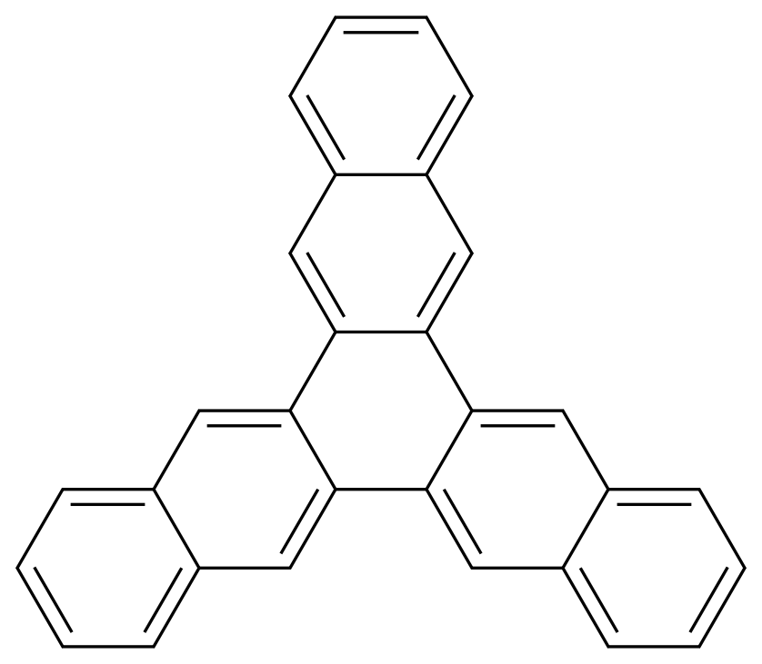  Trinaphthylene CAS 196-62-3 结构式 Chemical Structure