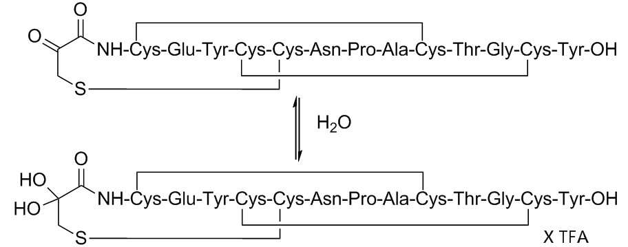 Cys1-酮-利那洛肽一水合物 （XTFA盐）Cys1-Keto-Linaclotide H2O XTFA Salt