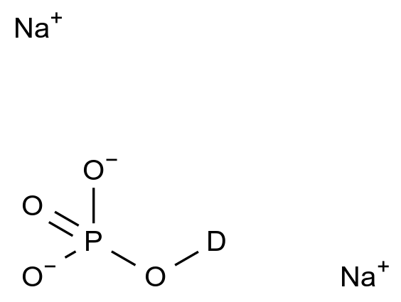 Disodium Deuterium Phosphate structure