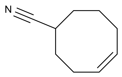  Cyclooct-4-ene-1-carbonitrile CAS 112654-91-8 结构式 Chemical Structure