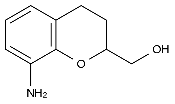  8-Amino-3,4-dihydro-2H-1-benzopyran-2-methanol CAS 1248559-21-8 结构式 Chemical Structure