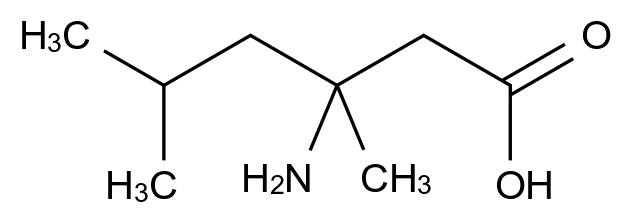  3-Amino-3,5-dimethylhexanoic acid CAS 1339497-71-0 结构式 Chemical Structure