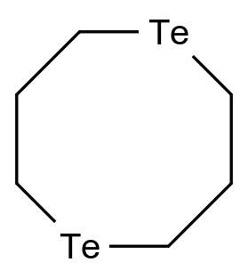  1,5-Ditellurocane CAS 137320-14-0 结构式 Chemical Structure