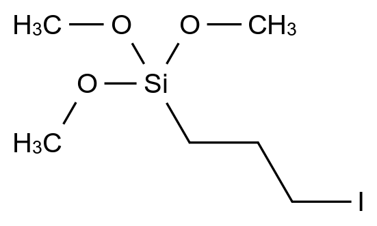 (3-碘丙基)三甲氧基硅烷 (3-iodopropyl)trimethoxysilane CAS 14867-28-8 结构式 Chemical Structure