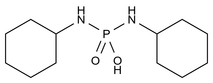 CAS No.:17390-19-1,N,N'-Dicyclohexyl-phosphorodiamidic acid