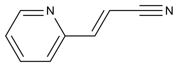 CAS No.:100949-40-4,3-(pyridin-2-yl)prop-2-enenitrile