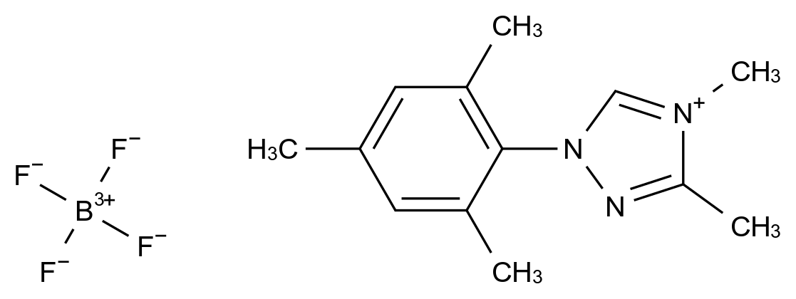 1012335-23-7_1-Mesityl-3,4-dimethyl-4H-1,2,4-triazol-1-ium tetrafluoroborate标准品