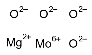 钼酸镁 Magnesium molybdate CAS 12013-21-7 结构式 Chemical Structure