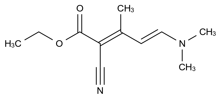 [124571-74-0]1-Carbethoxy-1-cyan-4-dimethylamino-2-methylbuta-1,3-dien