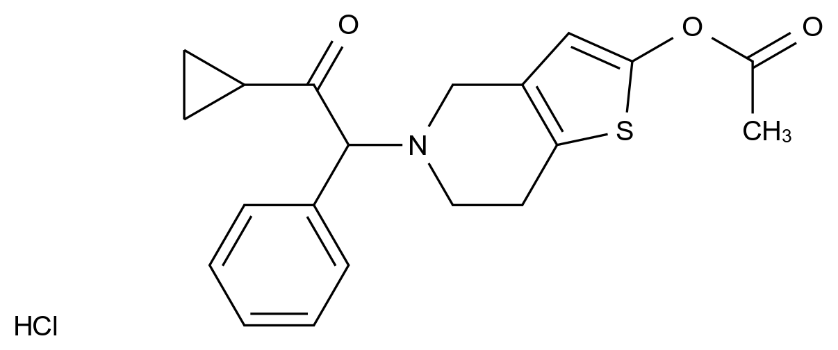 CAS No.:1391053-53-4,普拉格雷EP杂质A HCl