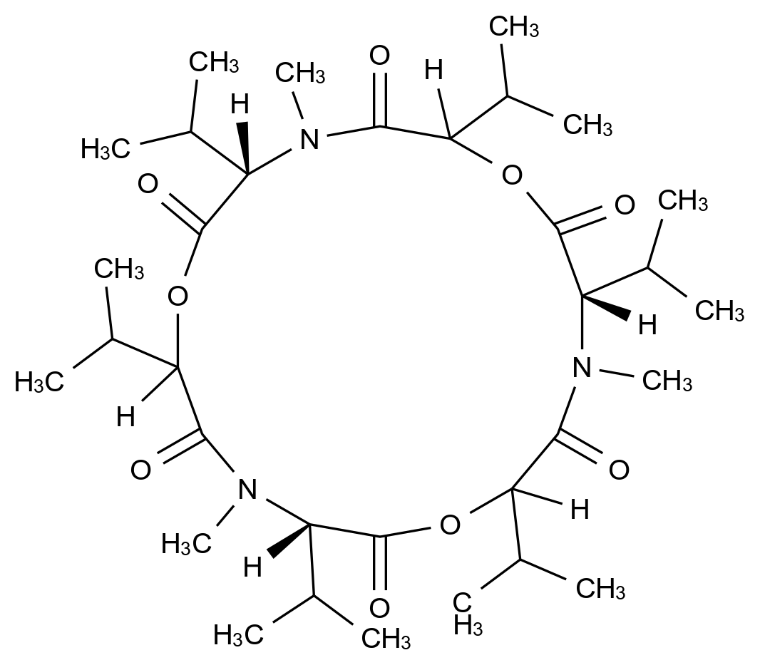 夫沙芬净 Fusafungine CAS 1393-87-9 结构式 Chemical Structure