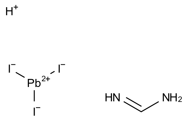  Formamidine lead iodide CAS 1451592-07-6 结构式 Chemical Structure