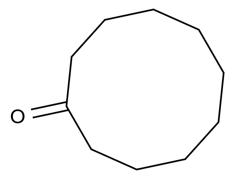  Cyclodecanone CAS 1502-06-3 结构式 Chemical Structure