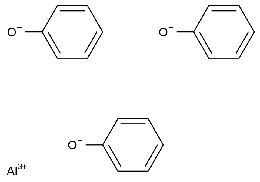 Aluminum phenoxide CAS 15086-27-8 chemical structure