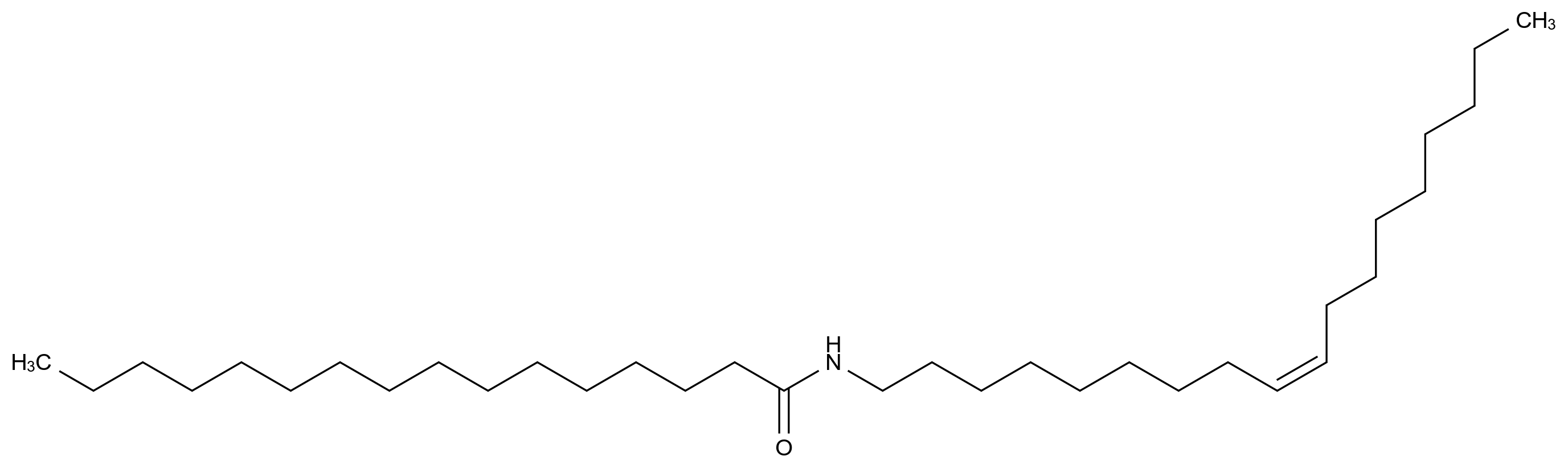  Hexadecanamide, N-(9Z)-9-octadecen-1-yl- CAS 16260-09-6 结构式 Chemical Structure