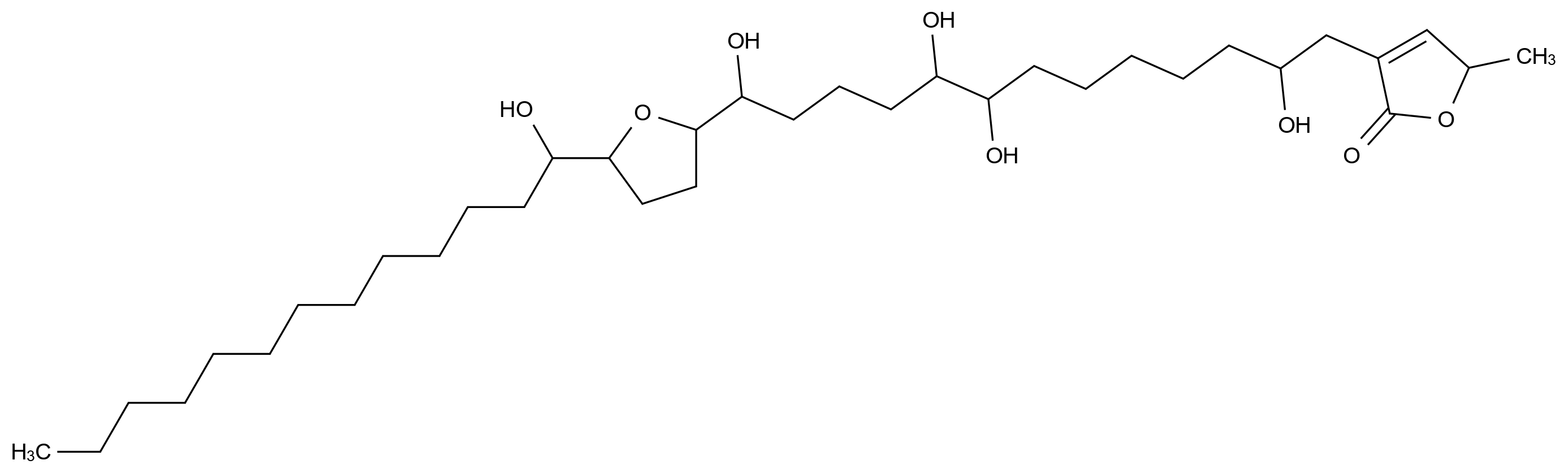 Annomuricin C CAS 167355-39-7 chemical structure