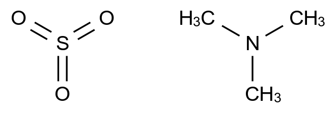  Sulfur trioxide-trimethylamine complex CAS 17736-86-6 结构式 Chemical Structure