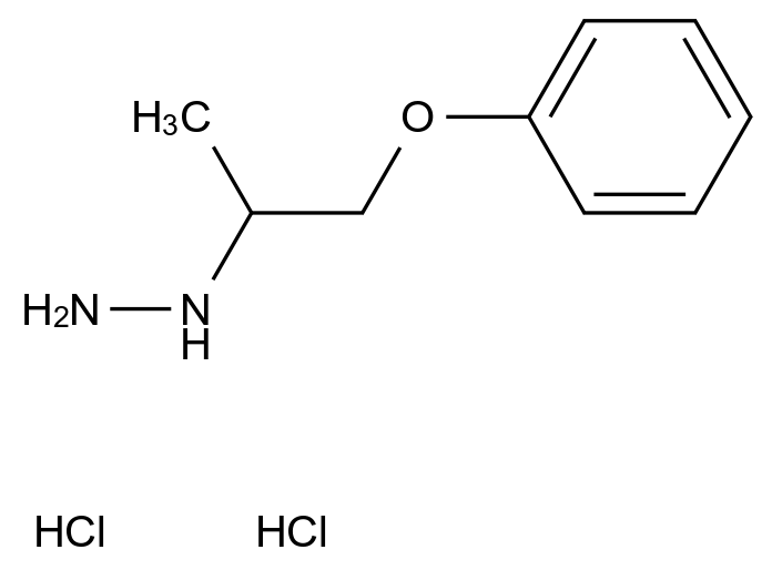 (1-phenoxypropan-2-yl)hydrazine dihydrochloride (1-phenoxypropan-2-yl)hydrazine dihydrochloride CAS 1803608-13-0 结构式 Chemical Structure