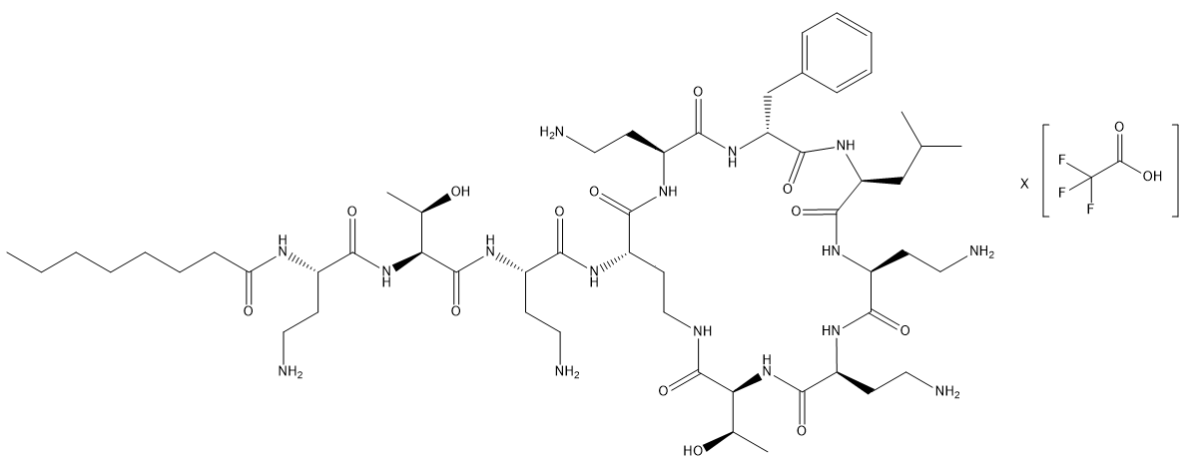 CAS No.:71140-58-4(free base),Polymyxin B3 XTFA Salt