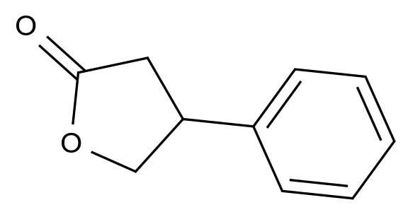 4-Phenyloxolan-2-one 结构式