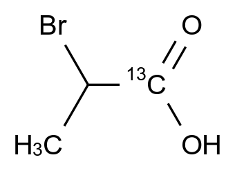 CAS No.:100900-34-3,2-溴丙酸-1-<SUP>13</SUP>C