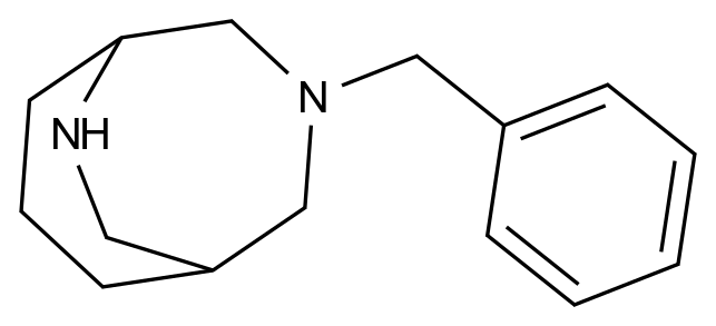 3-benzyl-3,9-diazabicyclo[3.3.2]decane 3-benzyl-3,9-diazabicyclo[3.3.2]decane CAS 1049874-66-9 结构式 Chemical Structure