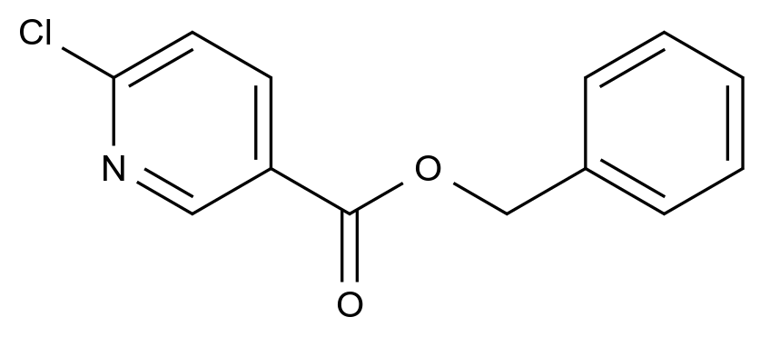 benzyl 6-chloropyridine-3-carboxylate benzyl 6-chloropyridine-3-carboxylate CAS 1067902-28-6 结构式 Chemical Structure