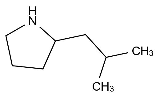 [124602-03-5]2-(2-methylpropyl)pyrrolidine