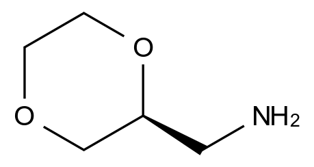  [(2S)-1,4-Dioxan-2-yl]methanamine CAS 1337470-52-6 结构式 Chemical Structure