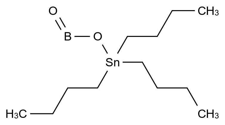  Tributylstannyl metaborate CAS 17313-85-8 结构式 Chemical Structure