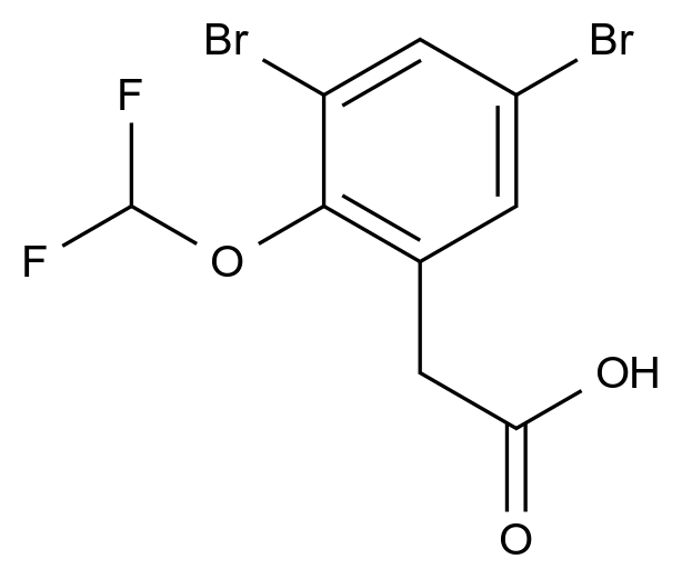  1806348-57-1
3,5-Dibromo-2-(difluoromethoxy)phenylacetic acid CAS 1806348-57-1 结构式 Chemical Structure