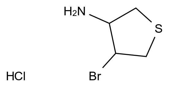 4-溴噻吩-3-胺盐酸 4-bromothiophen-3-amine hydrochloride CAS 1864015-49-5 结构式 Chemical Structure