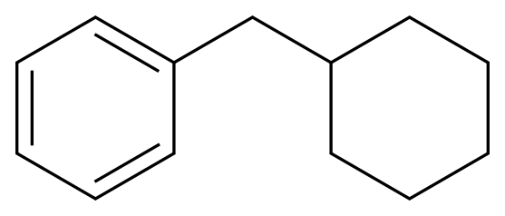 (Cyclohexylmethyl)benzene CAS 4410-75-7 chemical structure